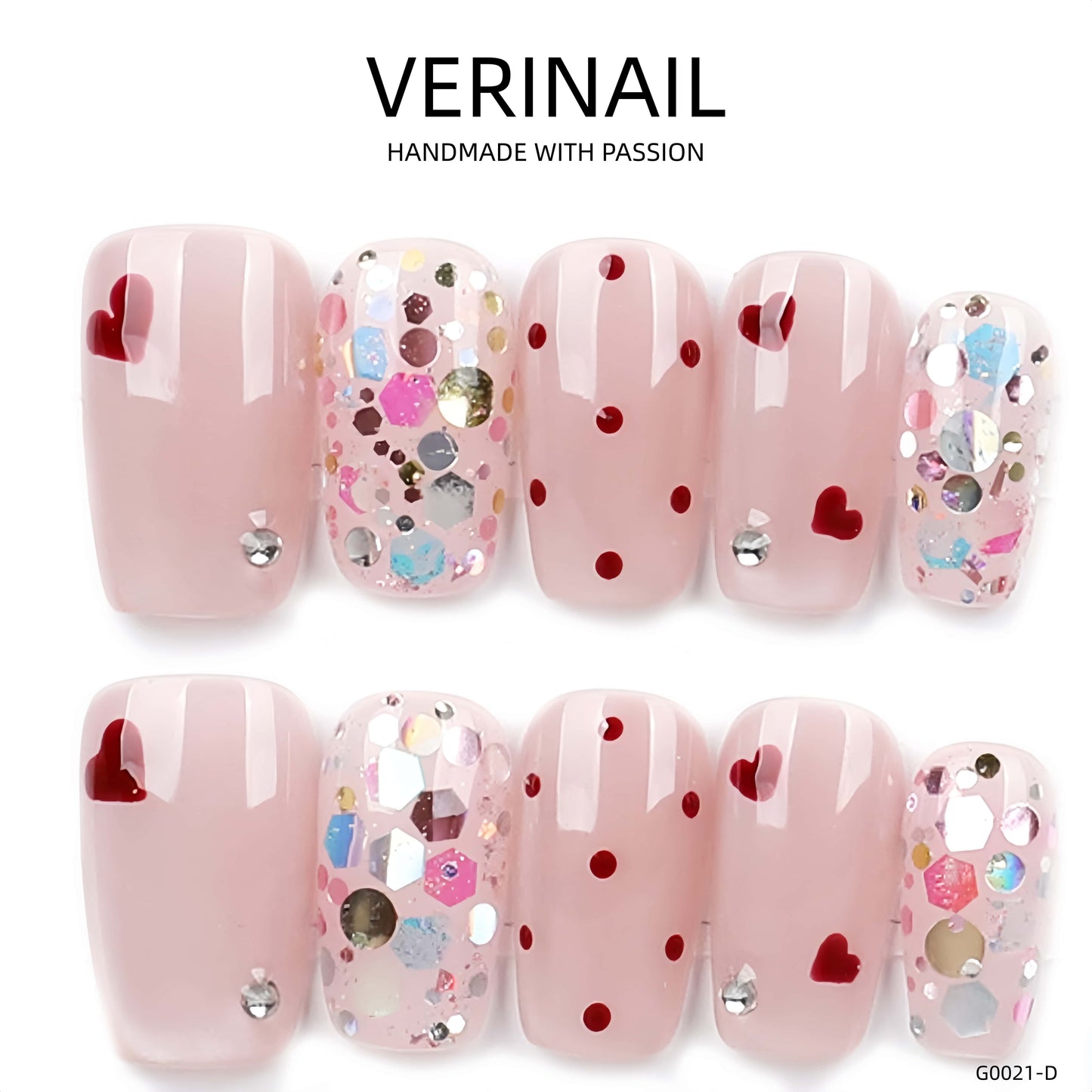 Press On Nails Square-Long SL005