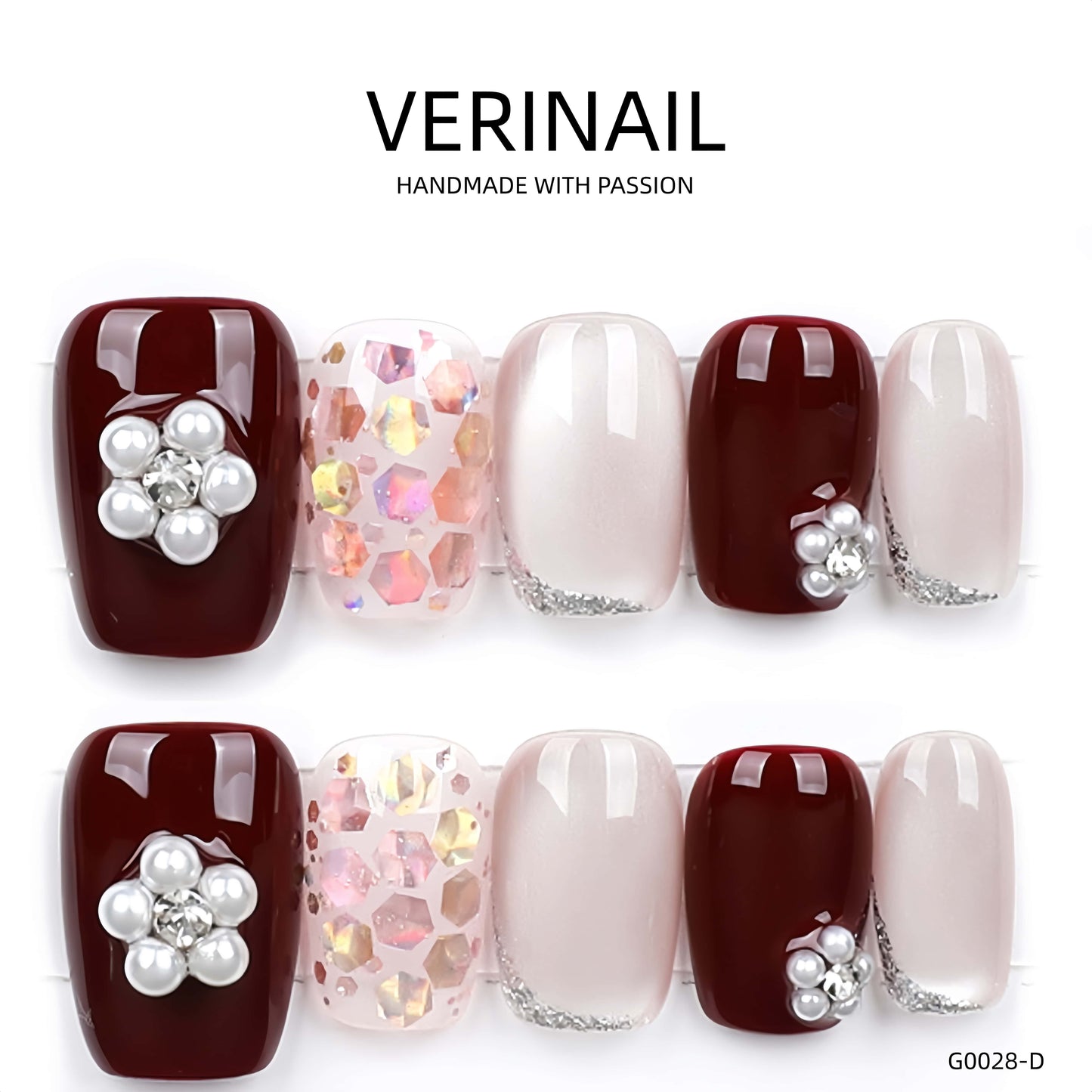 Press On Nails Square-Long SL005