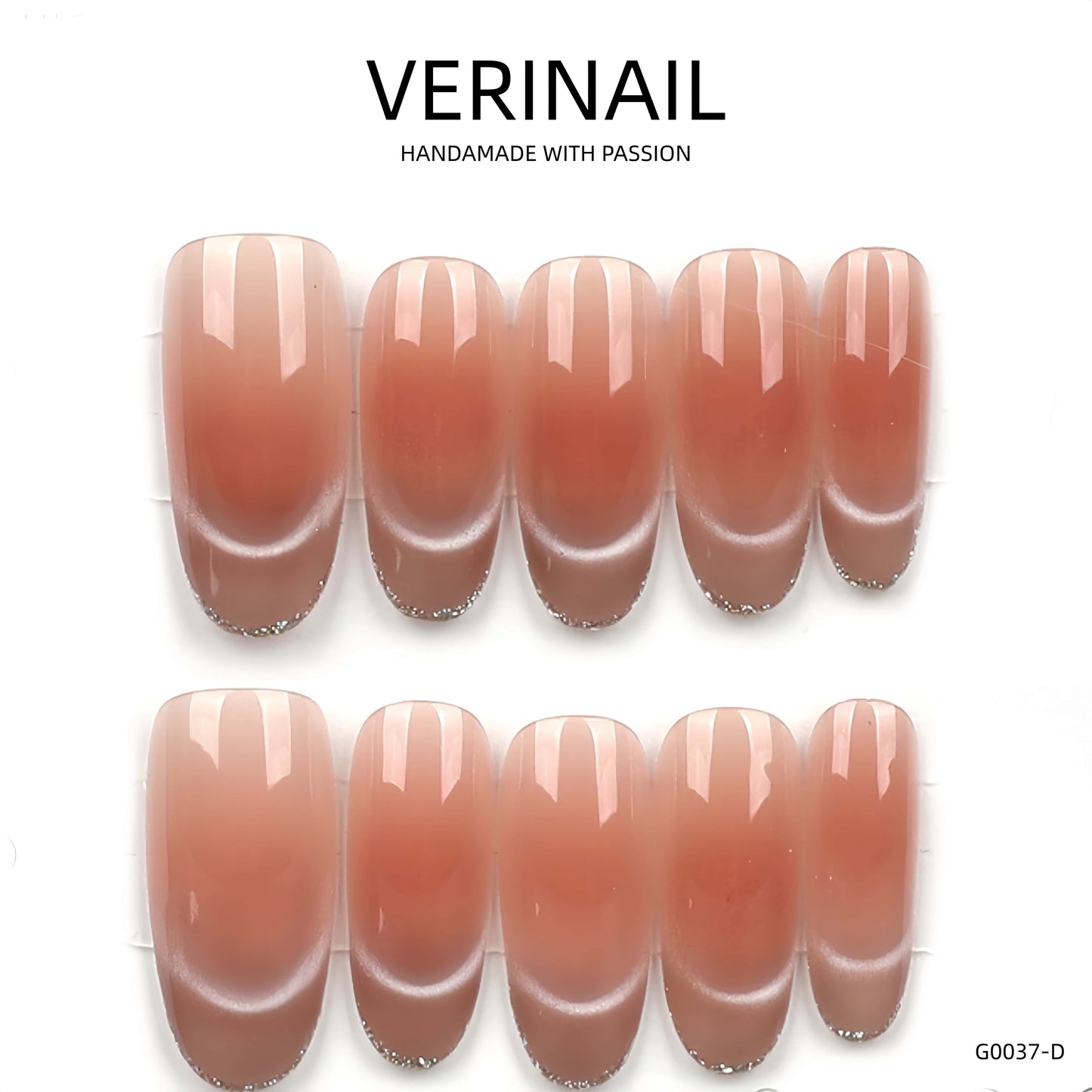 Press On Nails Almond-Medium-AM10