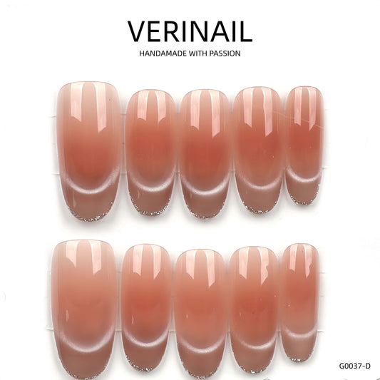 Press On Nails Almond-Medium-AM10