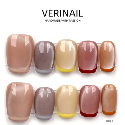 Press On Nails Color Yellow YW01