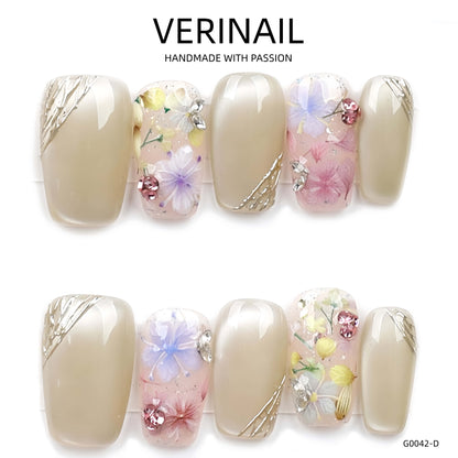 Press On Nails Style 3D TD07