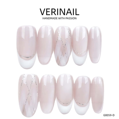 Press On Nails Almond-Medium-AM05