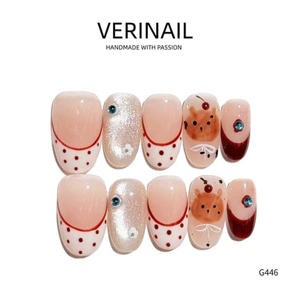 Press On Nails Oval-Long OL01