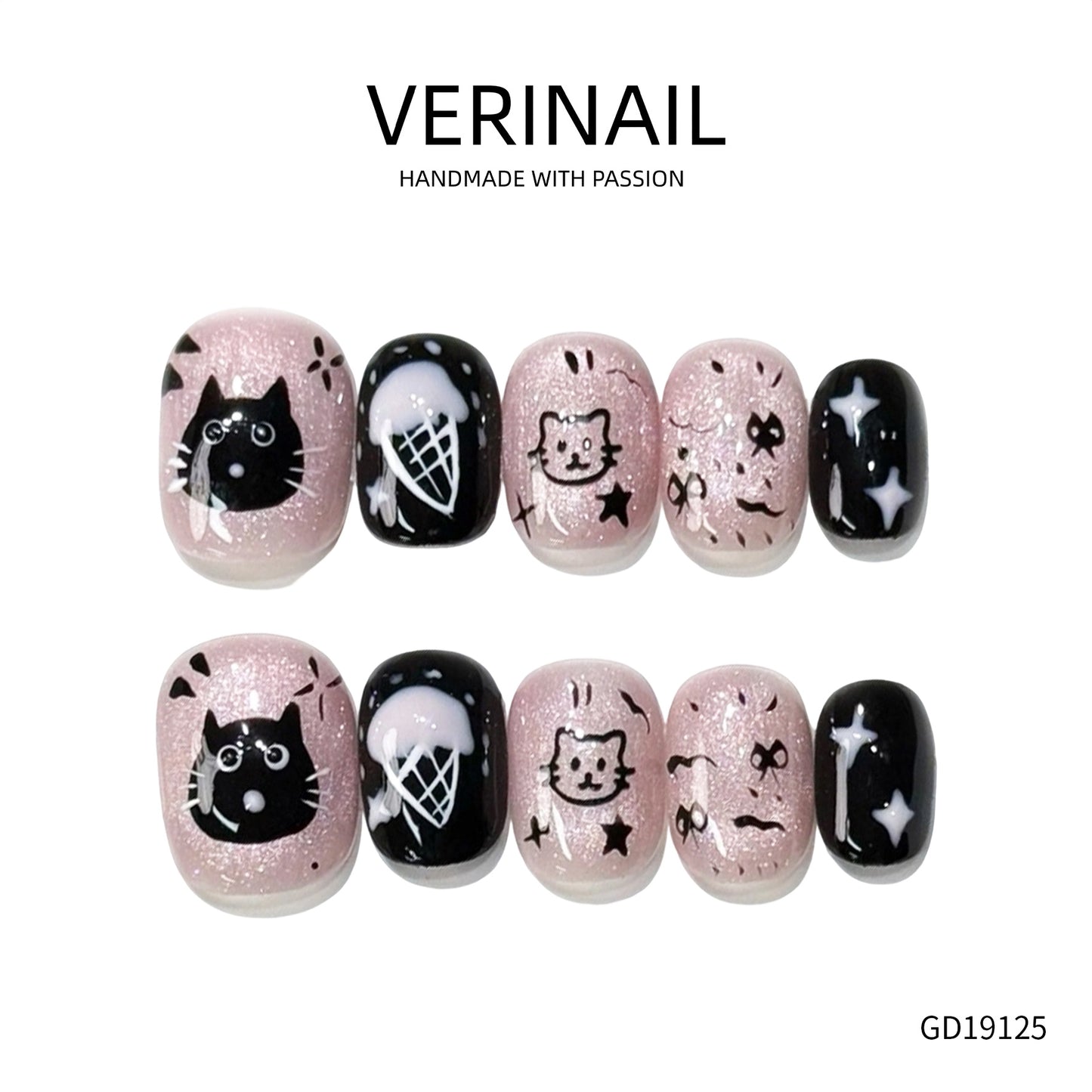 Press On Nails Oval-Short OS05