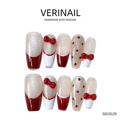 Press On Nails Almond-Long-AL05