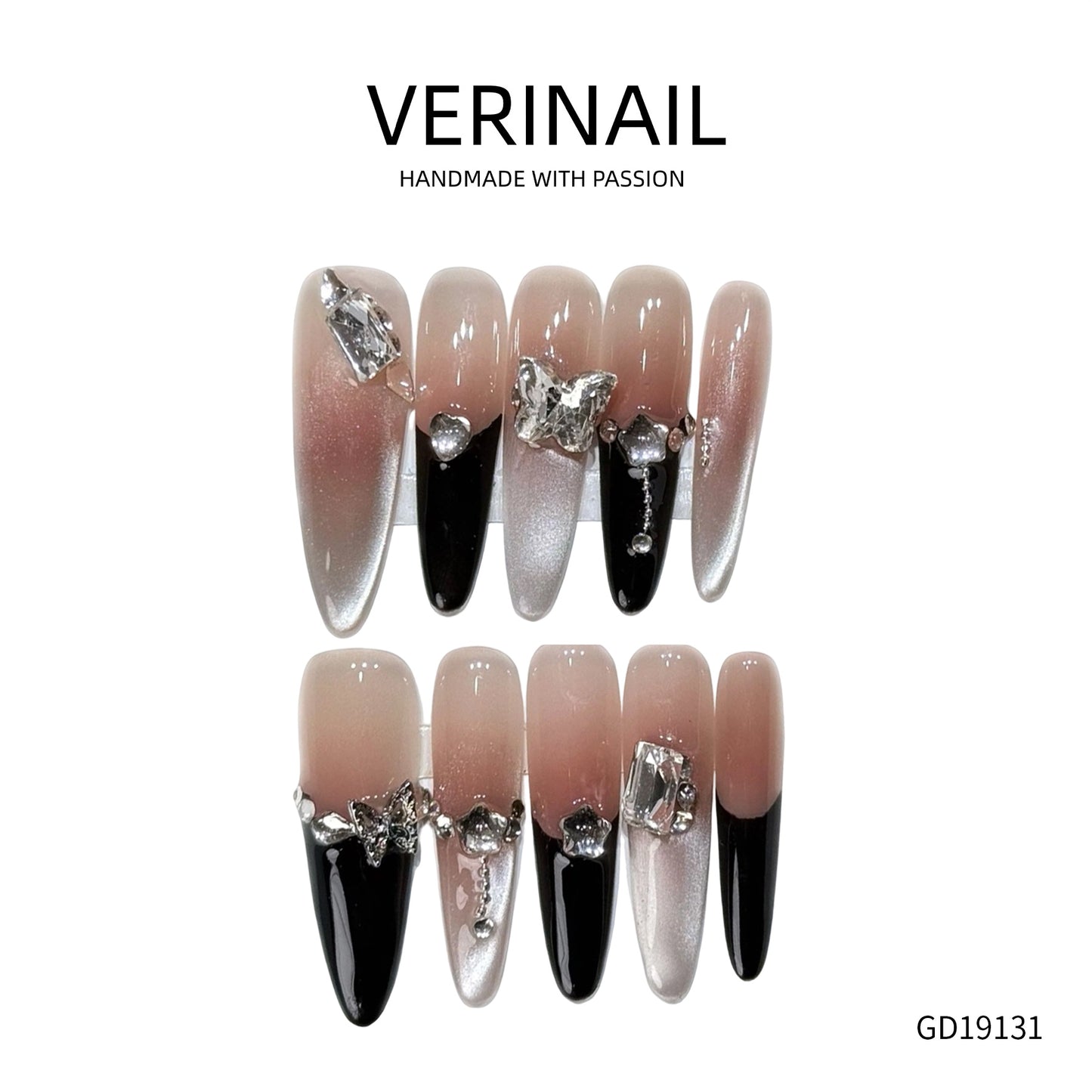 Press On Nails Style CHROME CH03