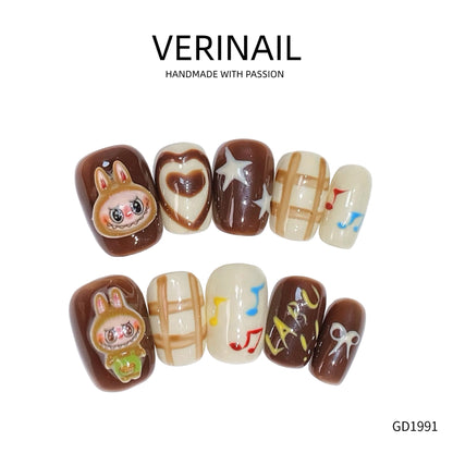 Press On Nails Oval-Short OS02