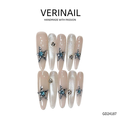 Press On Nails Almond-Long-AL05