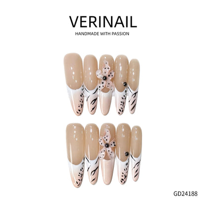 Press On Nails Almond-Long-AL05
