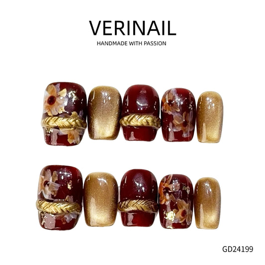 Press On Nails Square-Long SL006