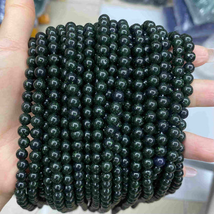 Round Smooth Beads Crystal/Quartz/Jasper/Agate 4mm 6mm 8mm 10mm