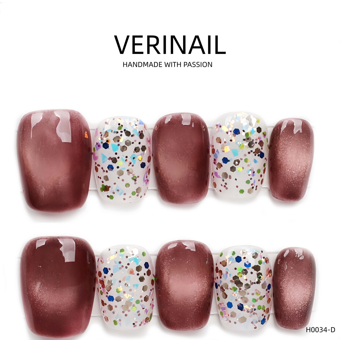 Press On Nails Square- Short SS04