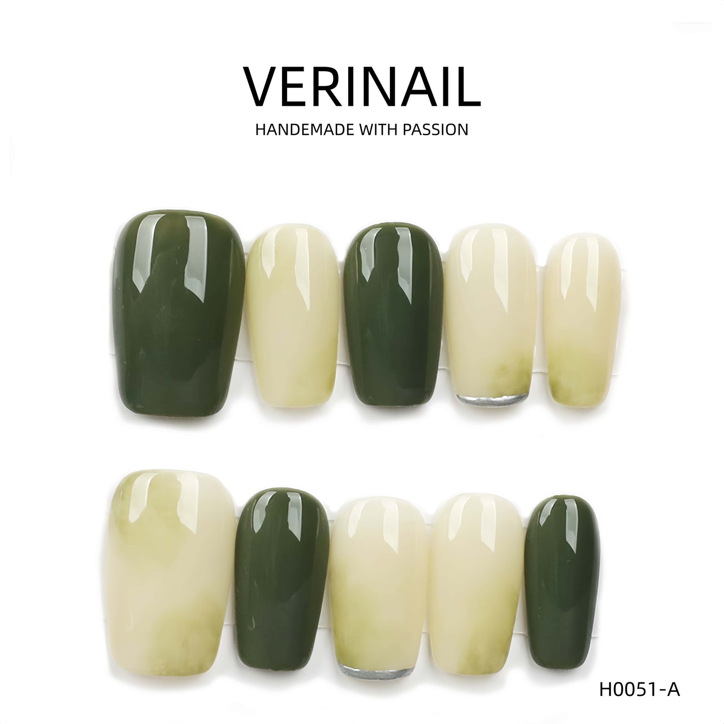 Press On Nails Ballerina- Short BS01