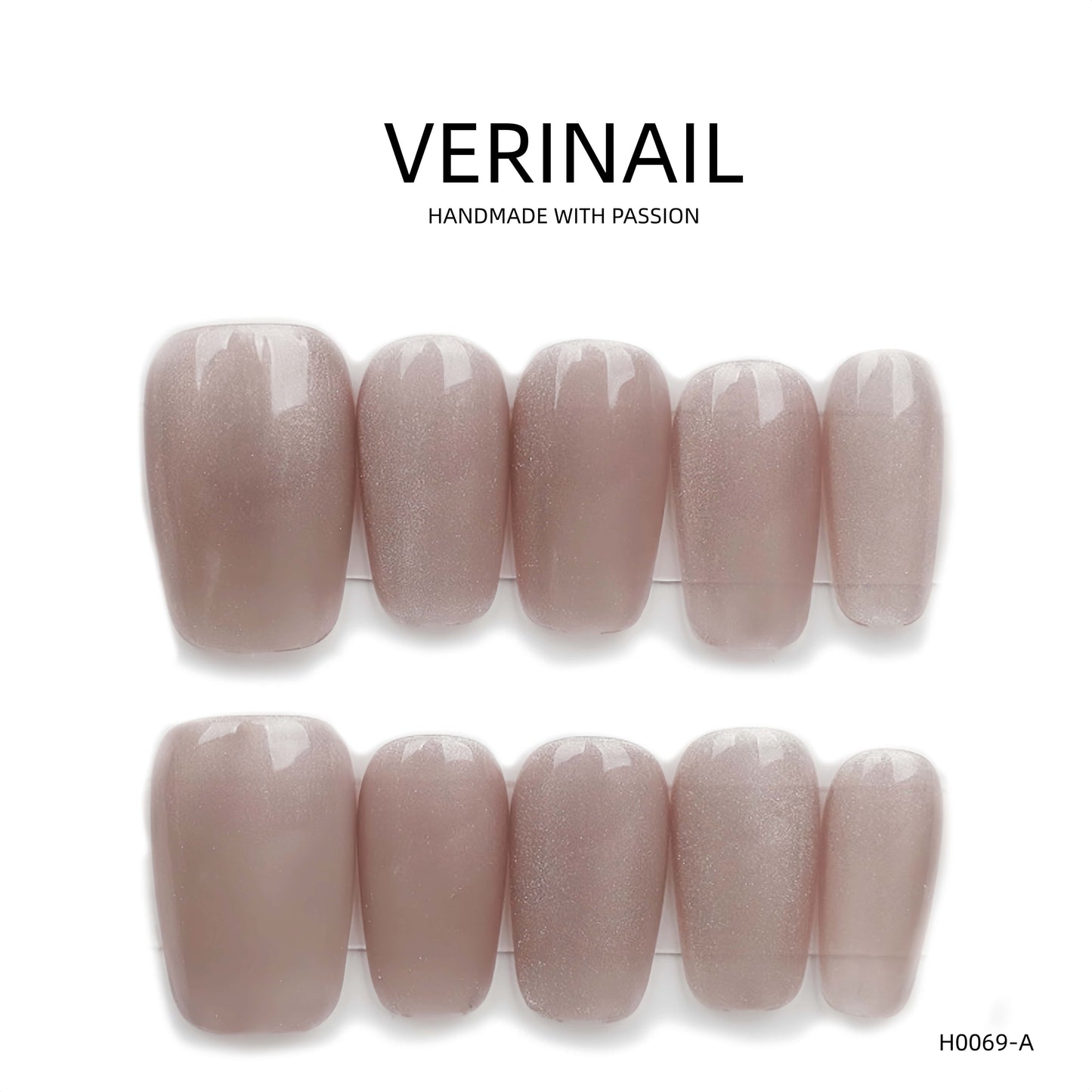Press On Nails Ballerina- Short BS01