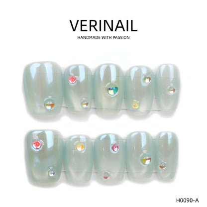 Press On Nails Ballerina- Short BS04