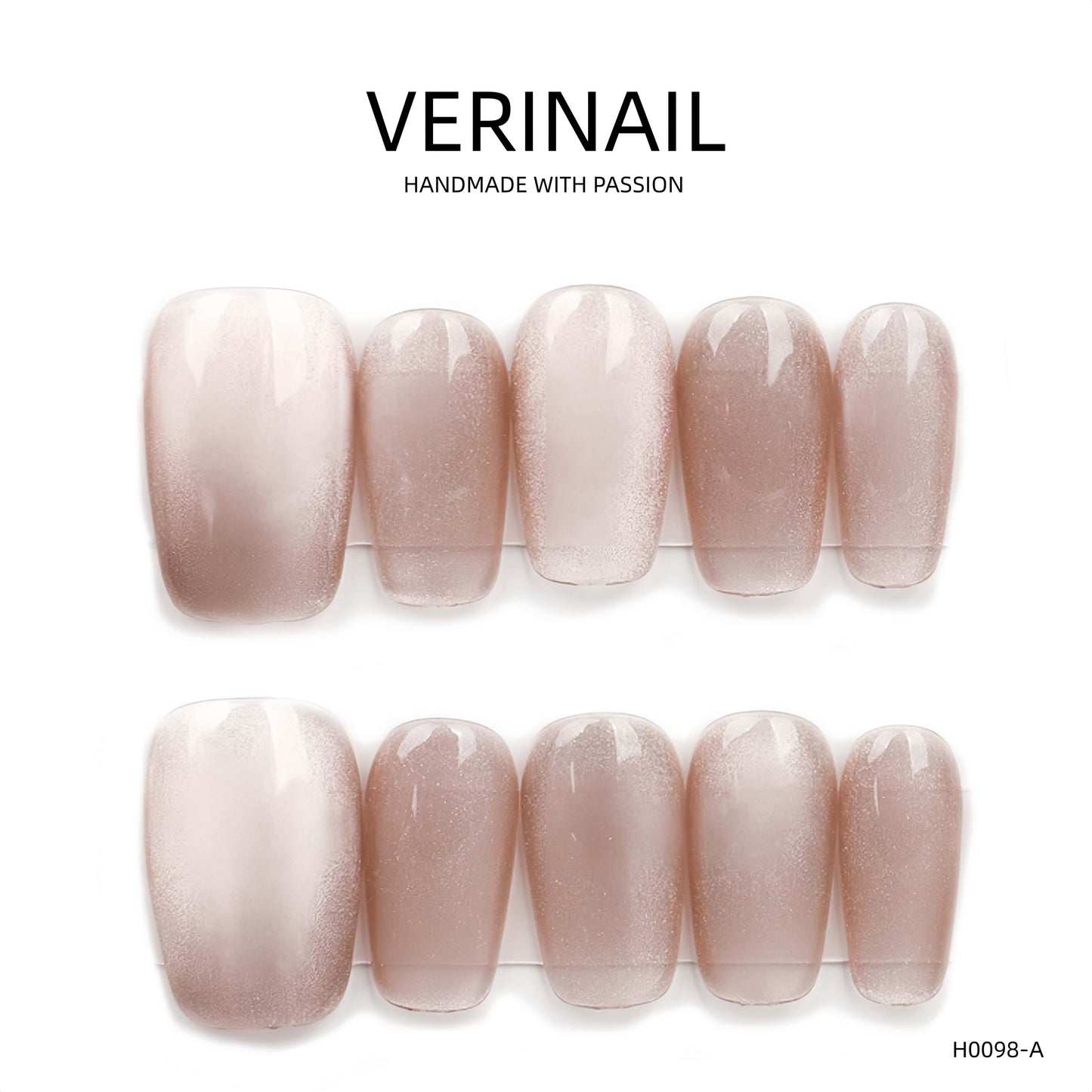 Press On Nails Ballerina- Short BS01