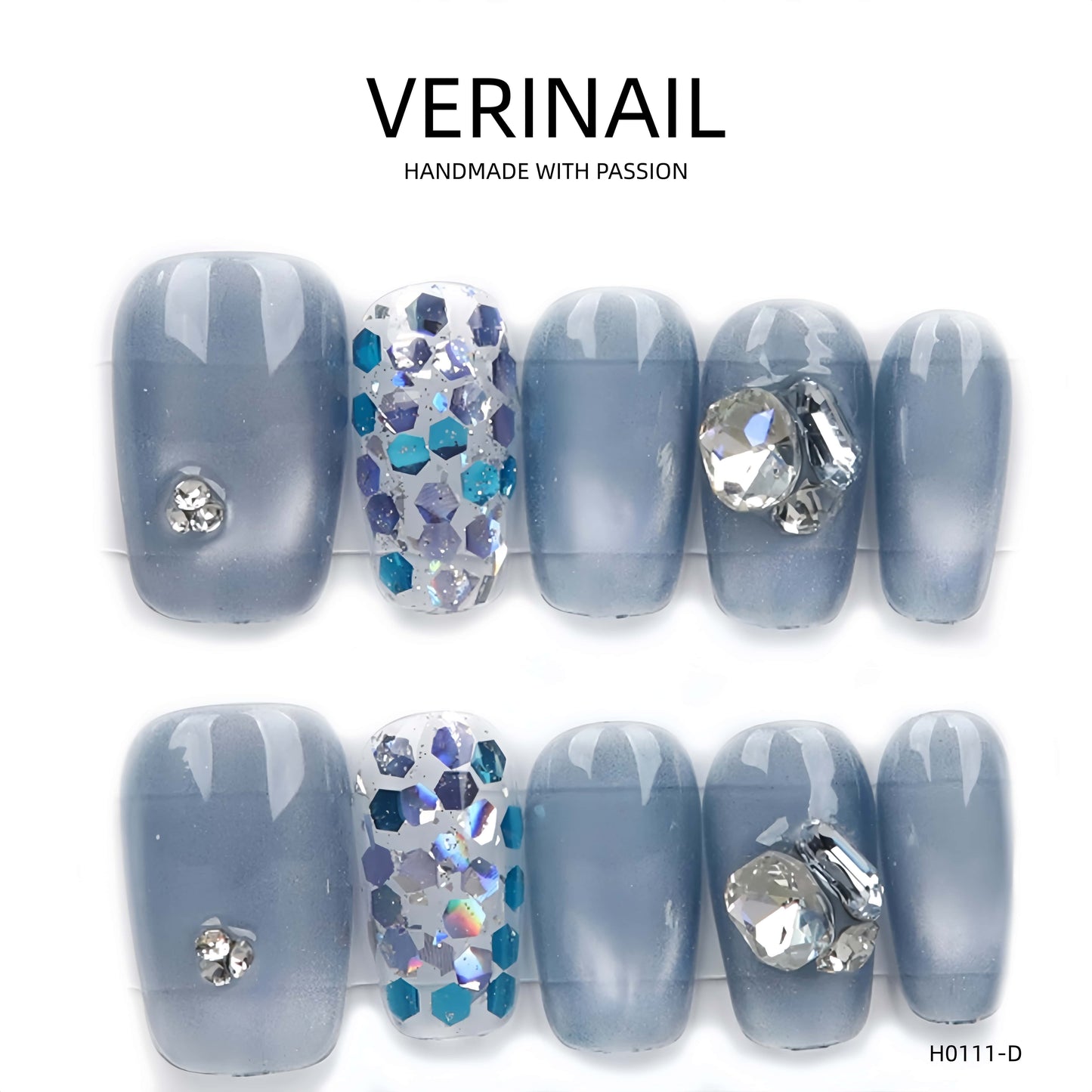 Press On Nails Square-Long SL002