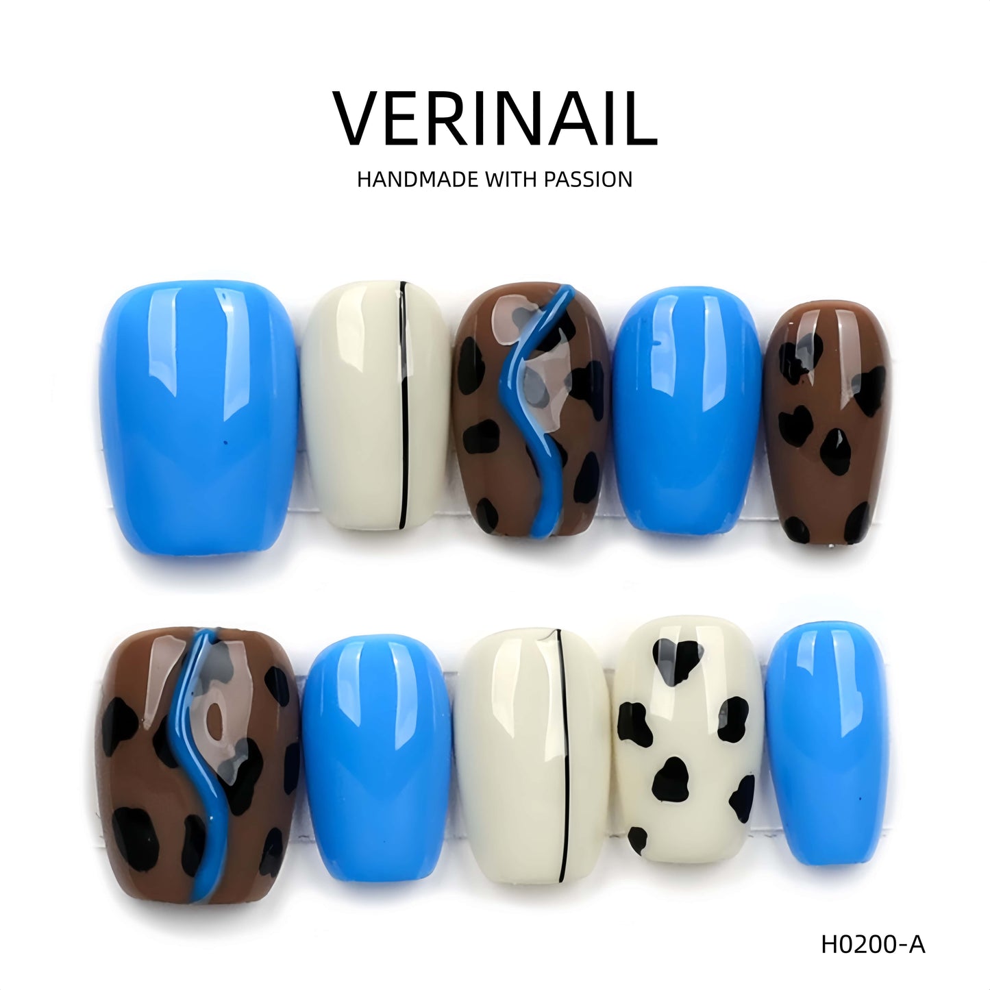 Press On Nails Ballerina- Short BS03