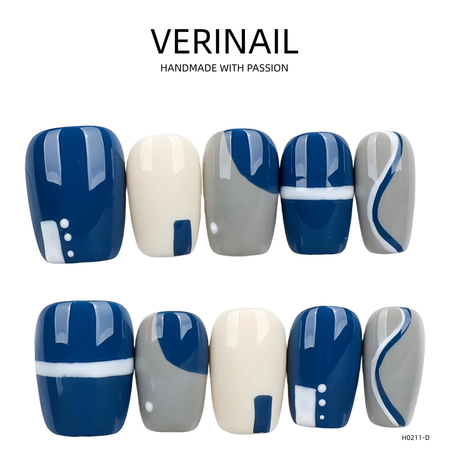 Press On Nails Square- Short SS05