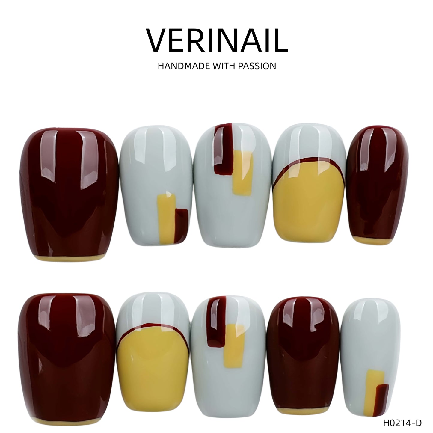 Press On Nails Square-Long SL004