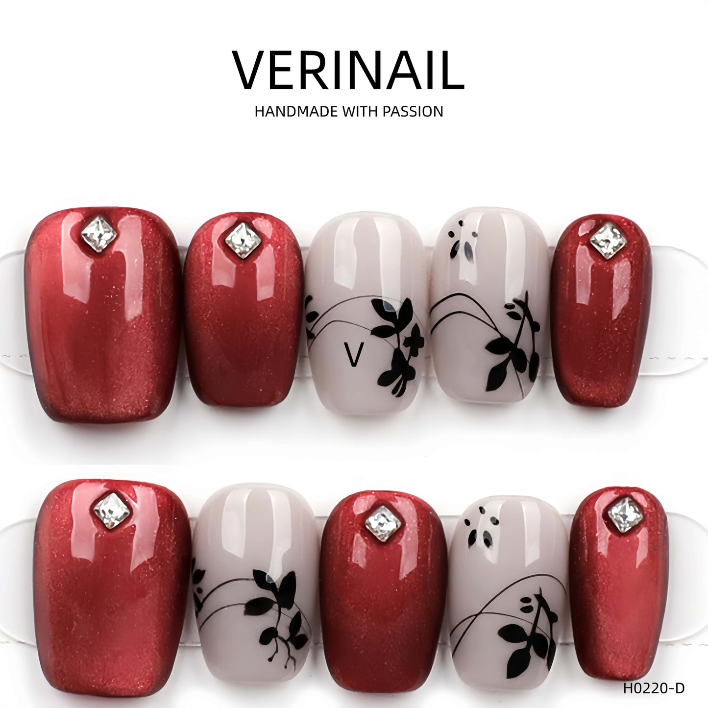 Press On Nails Square-Long SL001