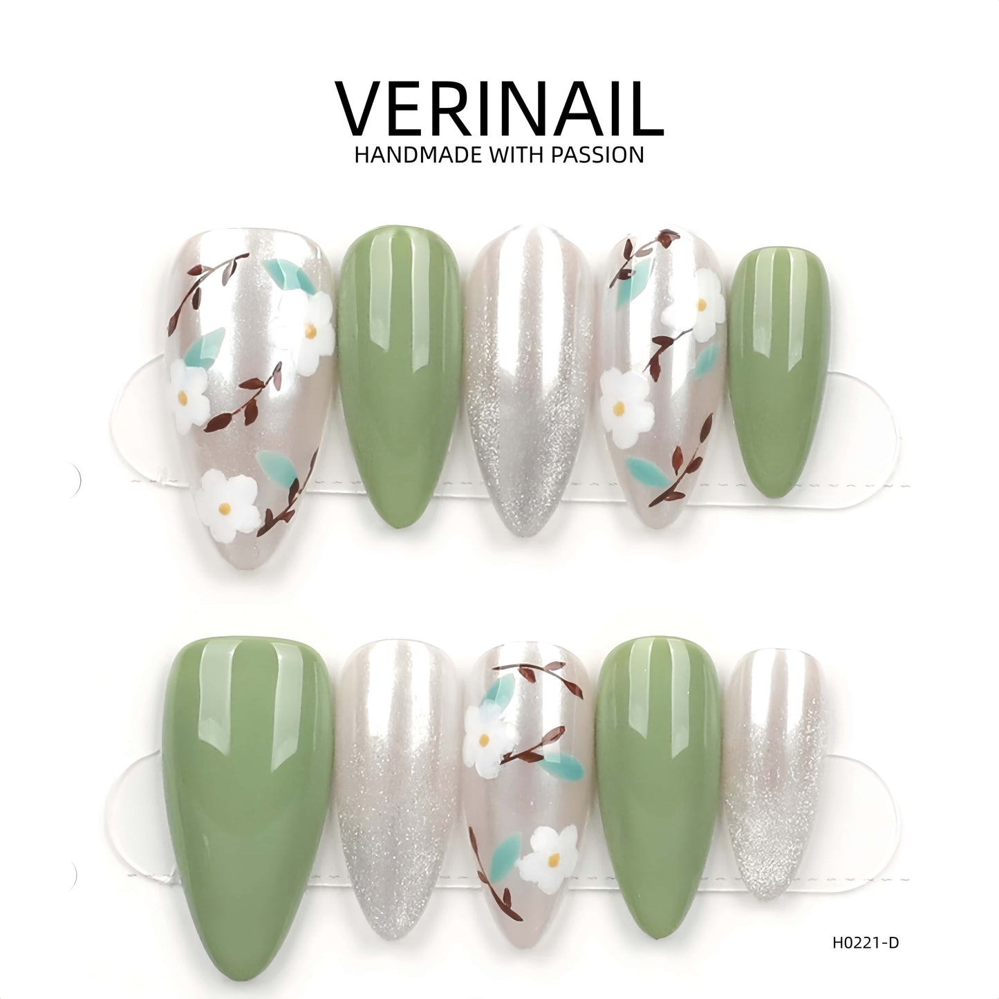 Press On Nails Style CHROME CH02
