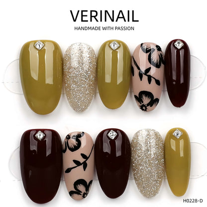 Press On Nails Oval-Long OL06