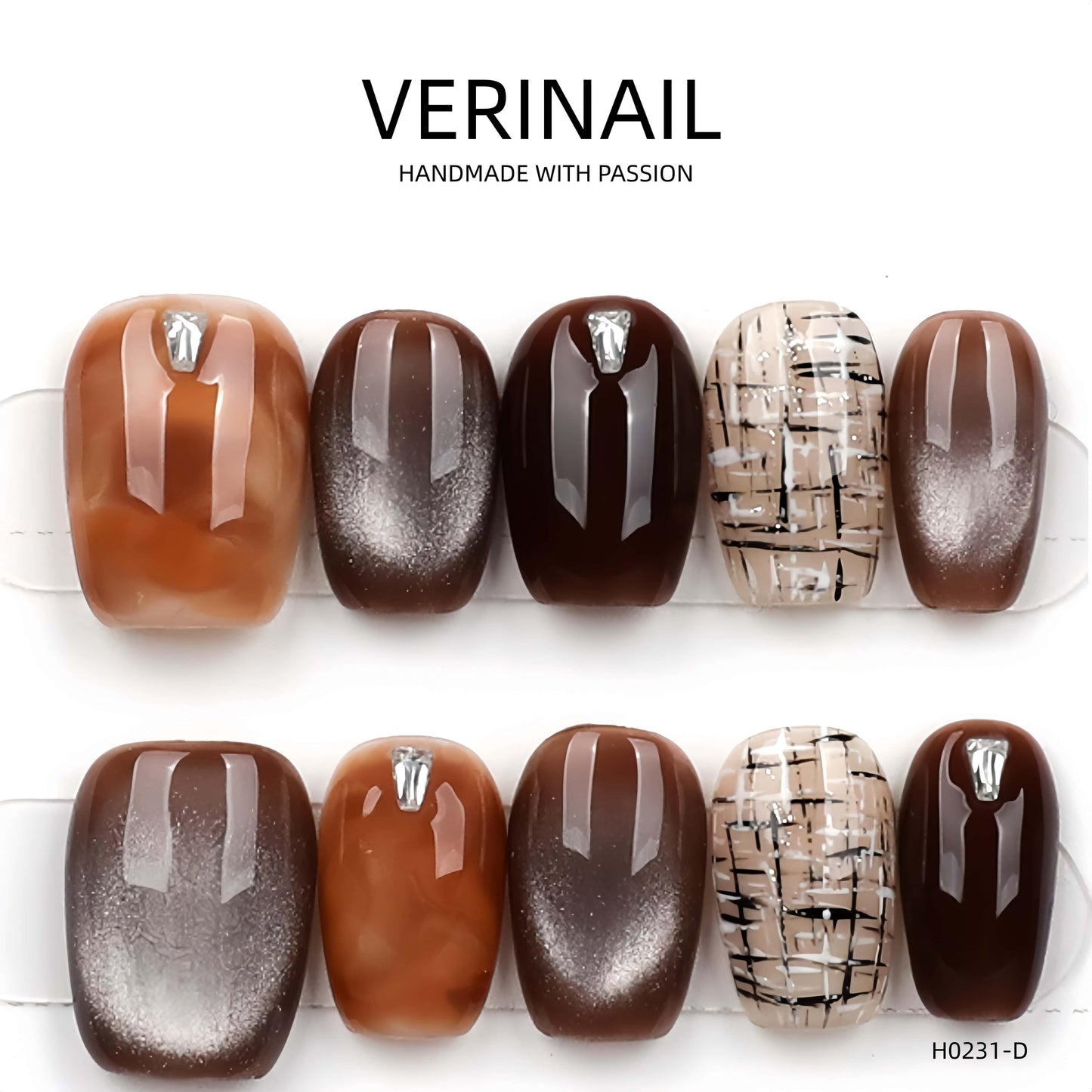 Press On Nails Square-Long SL001