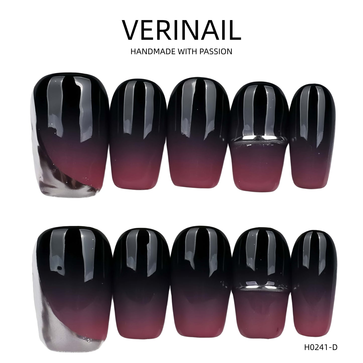 Press On Nails Ballerina- Medium BM01
