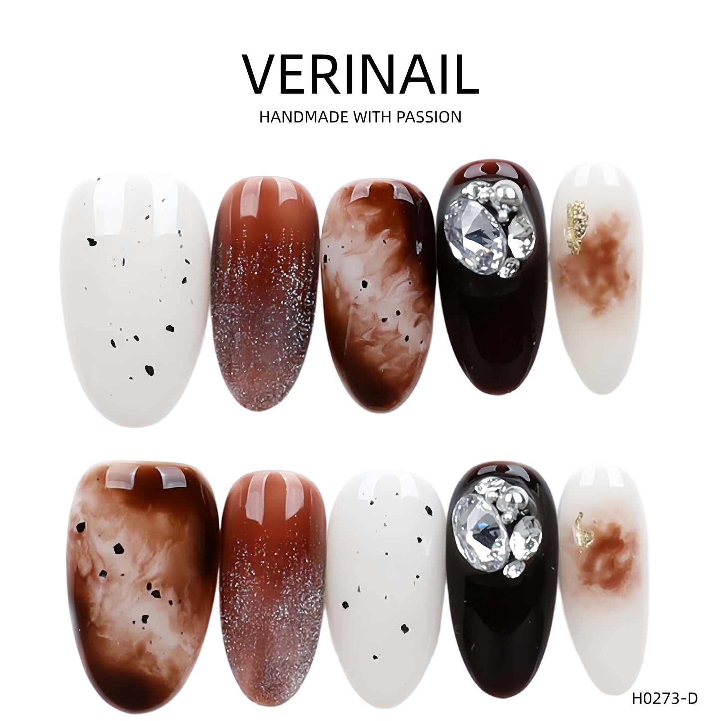 Press On Nails Oval-Long OL03
