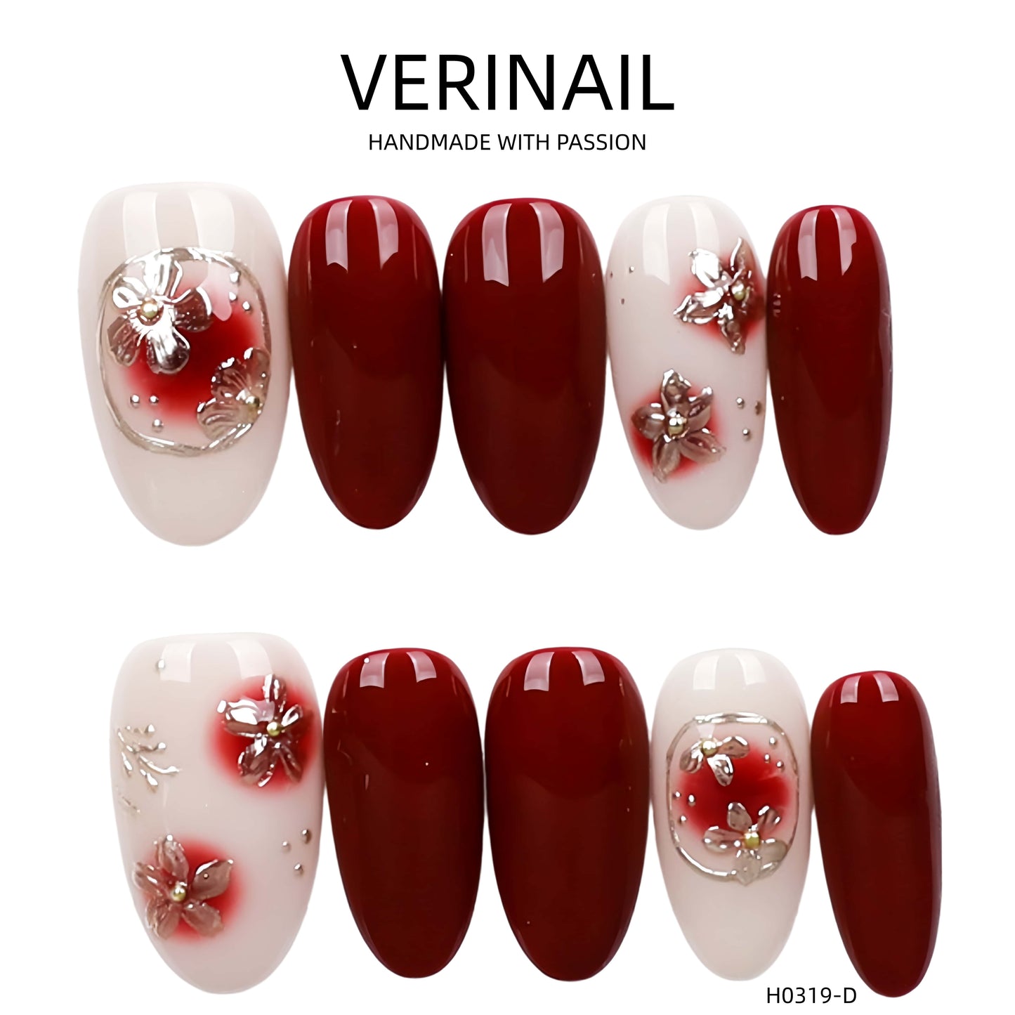 Press On Nails Oval-Long OL04