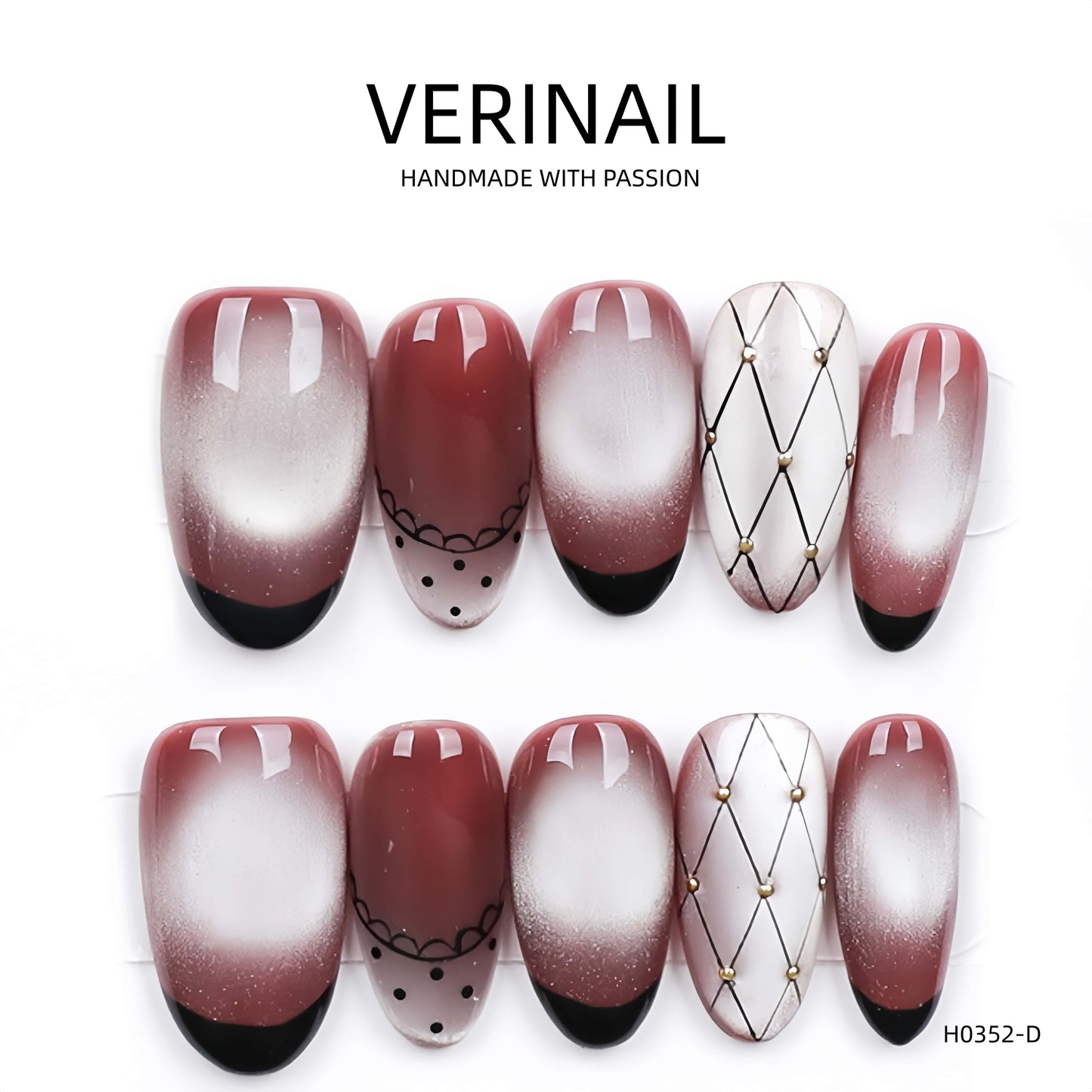 Press On Nails Oval-Long OL06