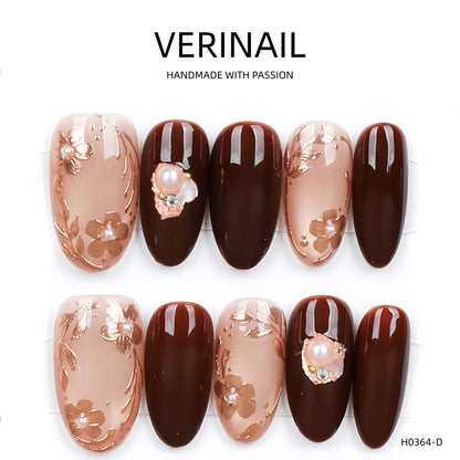 Press On Nails Ballerina- Short BS02