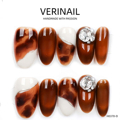 Press On Nails Almond-Medium-AM06