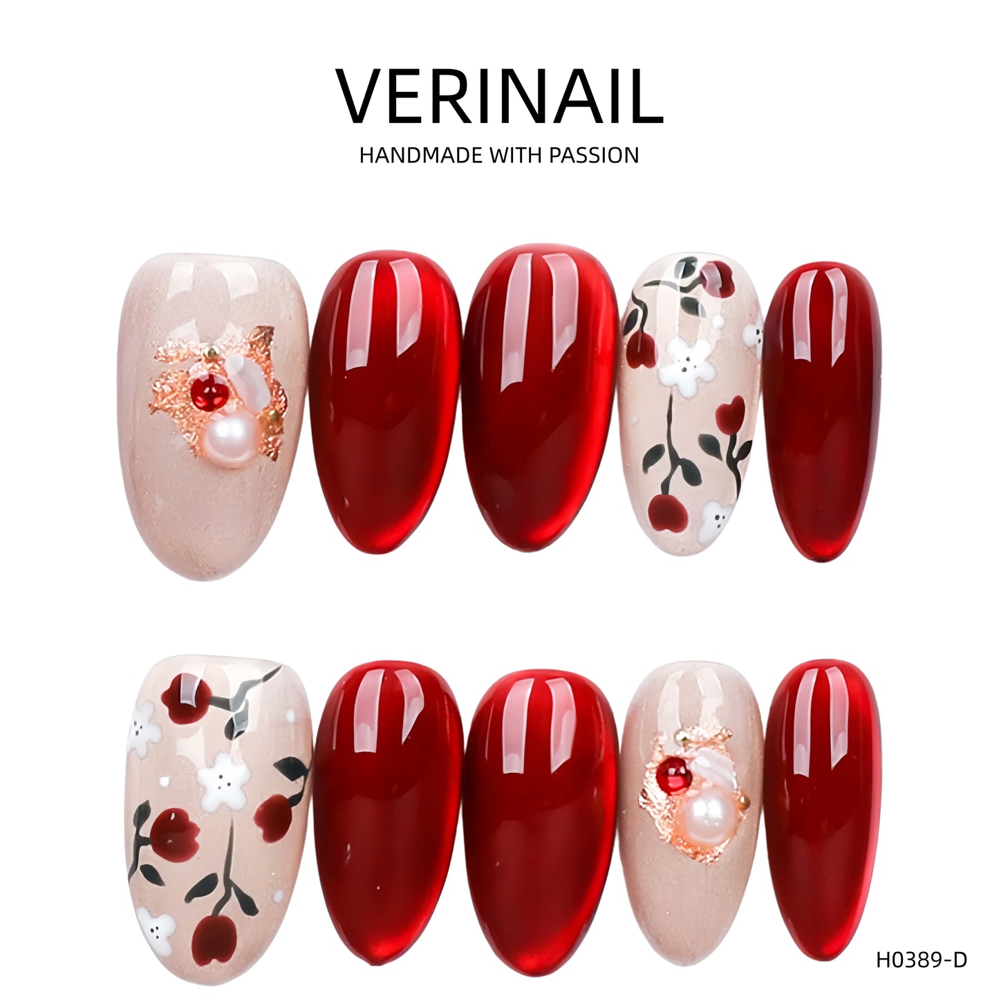 Press On Nails Oval-Long OL06