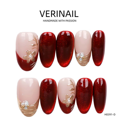 Press On Nails Almond-Medium-AM06