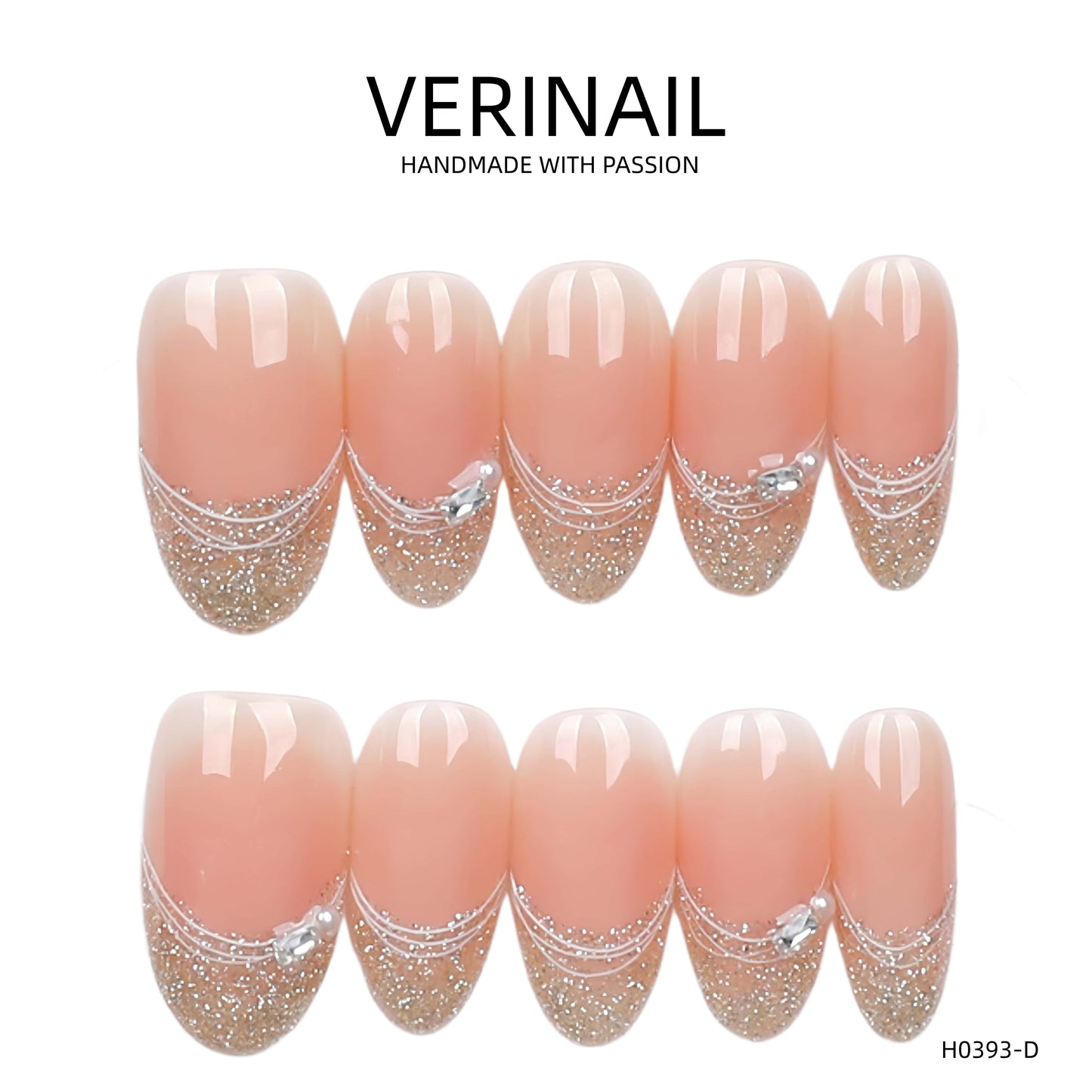 Press On Nails Oval-Long OL03