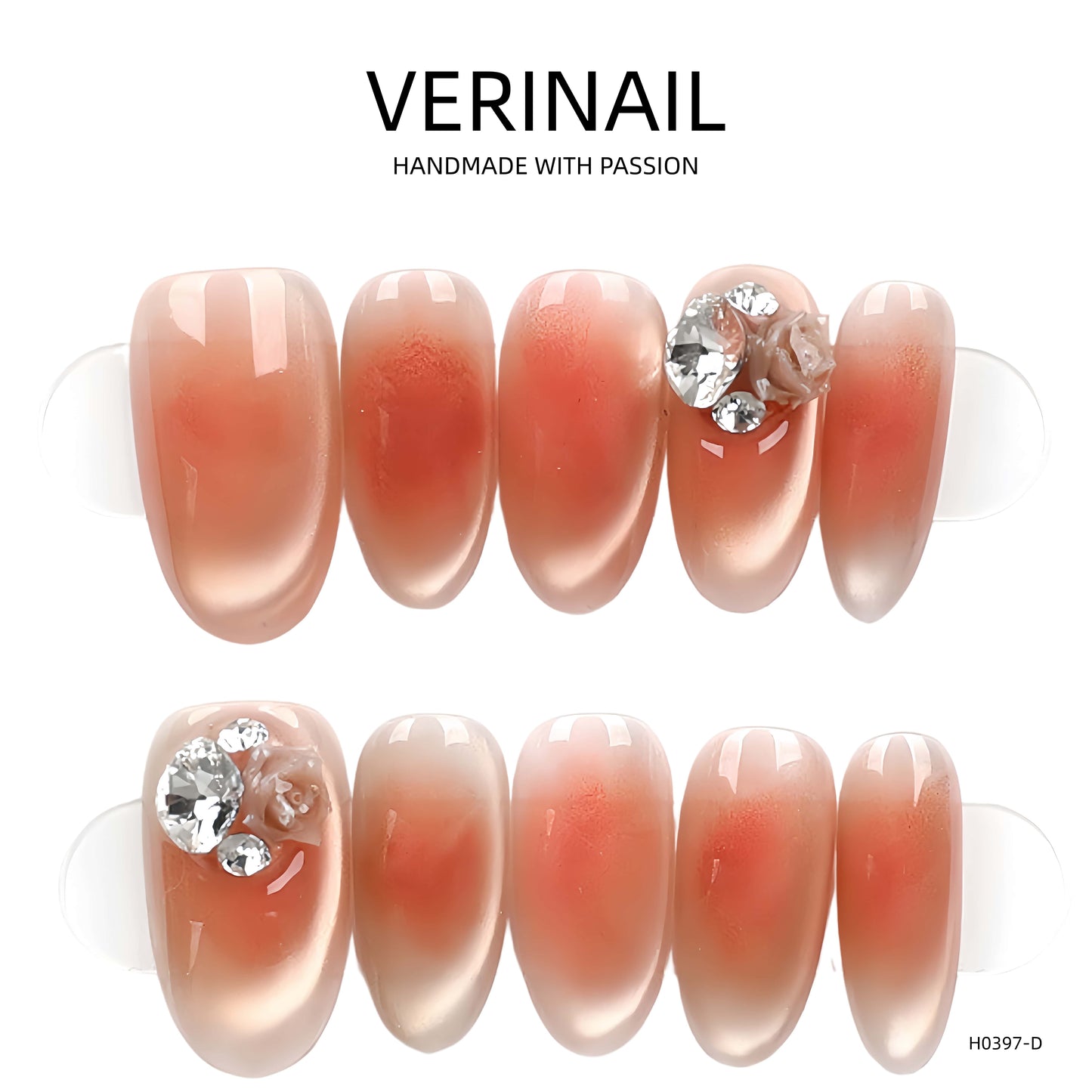 Press On Nails Oval-Long OL03