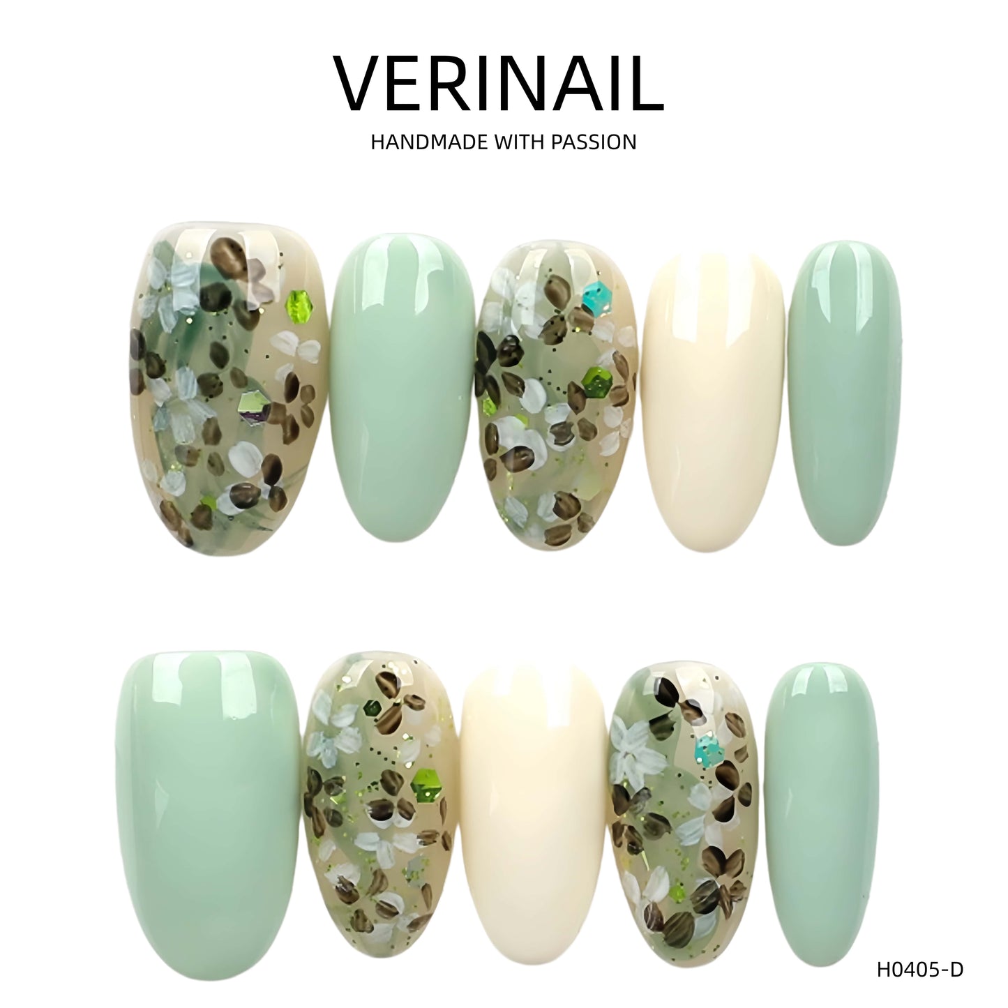 Press On Nails Style CHROME CH01