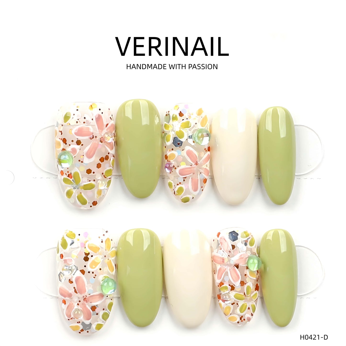Press On Nails Oval-Long OL06