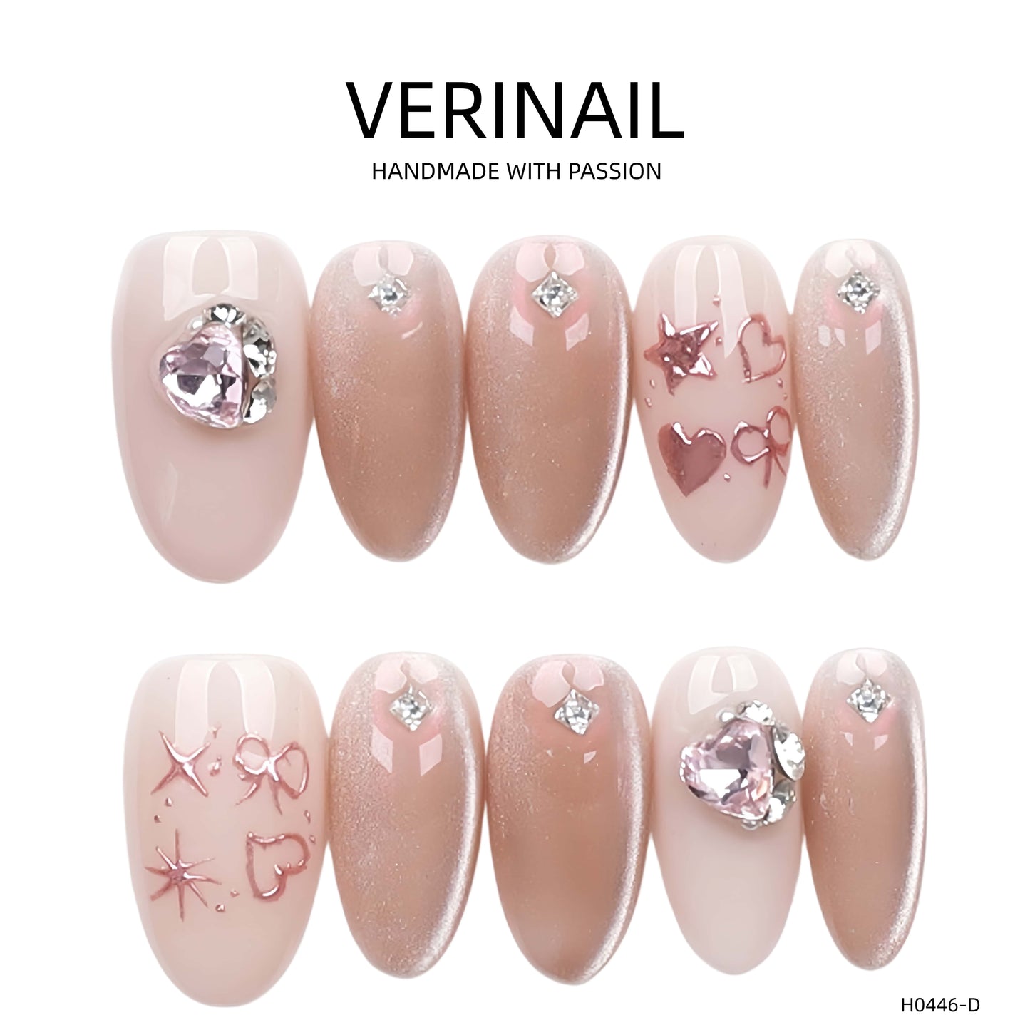 Press On Nails Oval-Long OL06