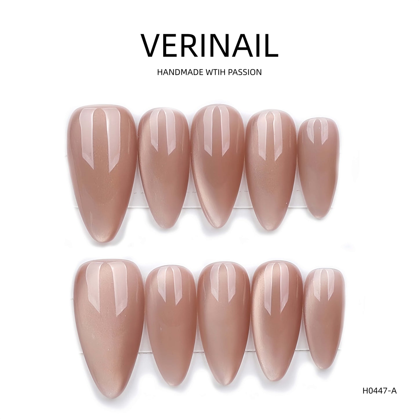 Press On Nails Almond-Medium-AM06