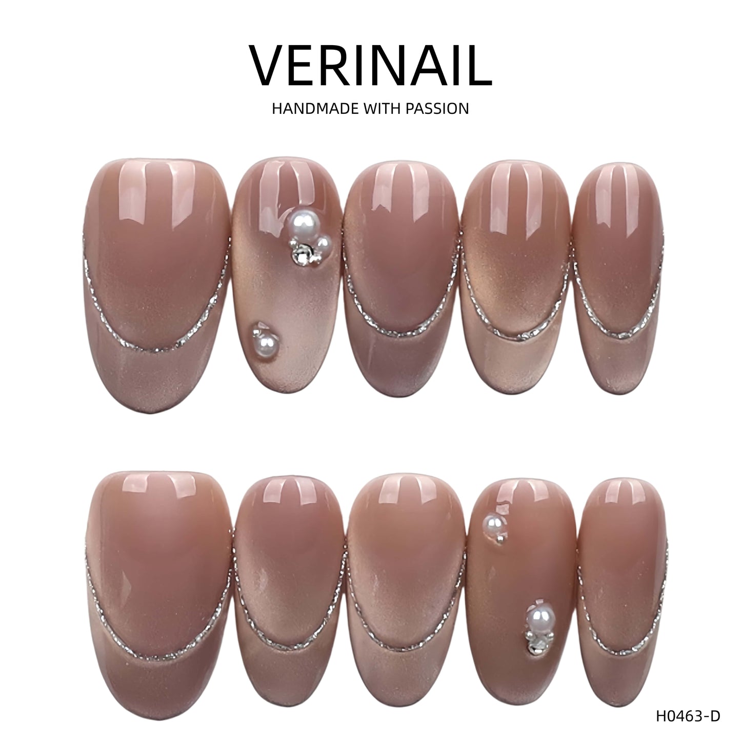 Press On Nails Oval-Long OL07