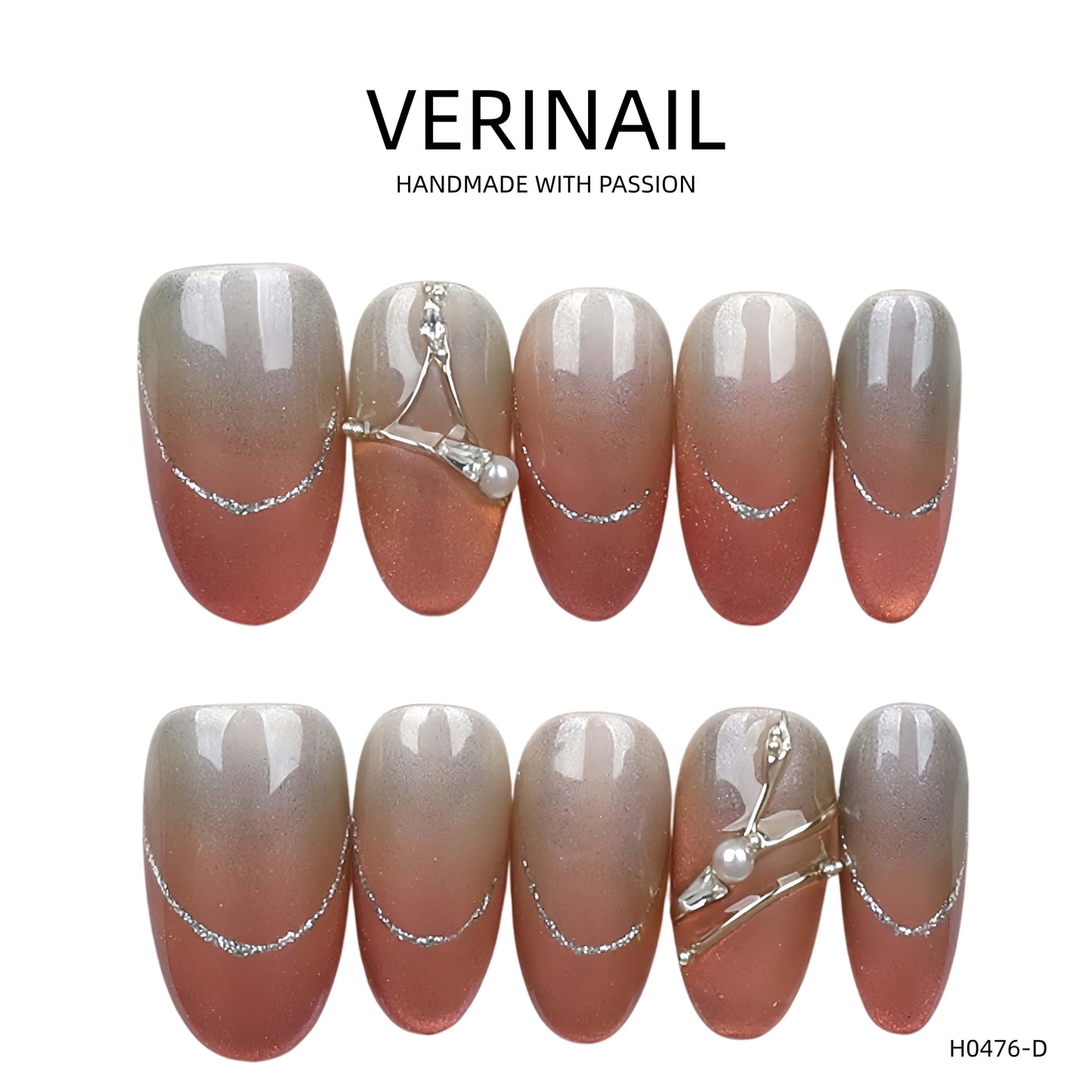 Press On Nails Oval-Long OL05
