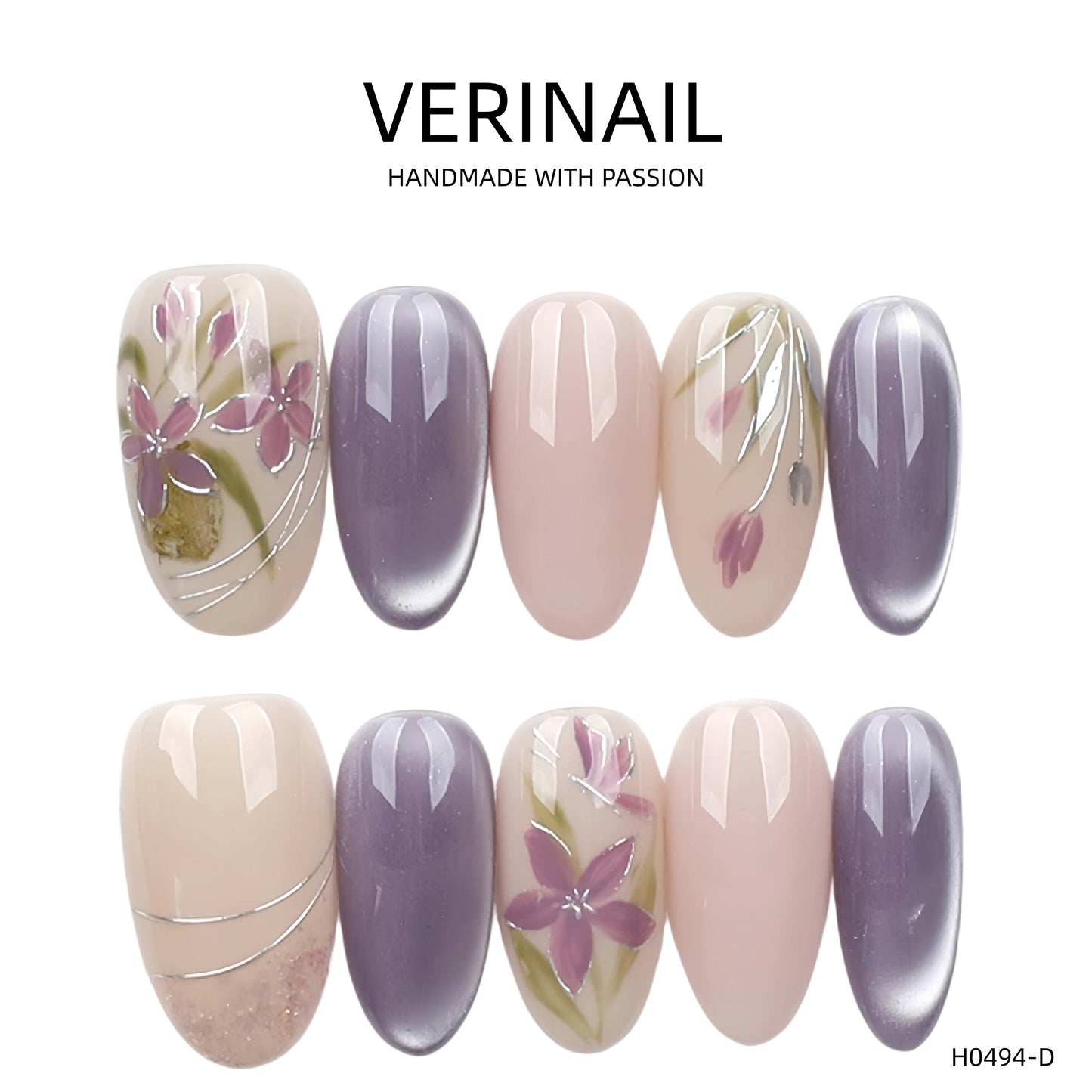 Press On Nails Style Aura AA04