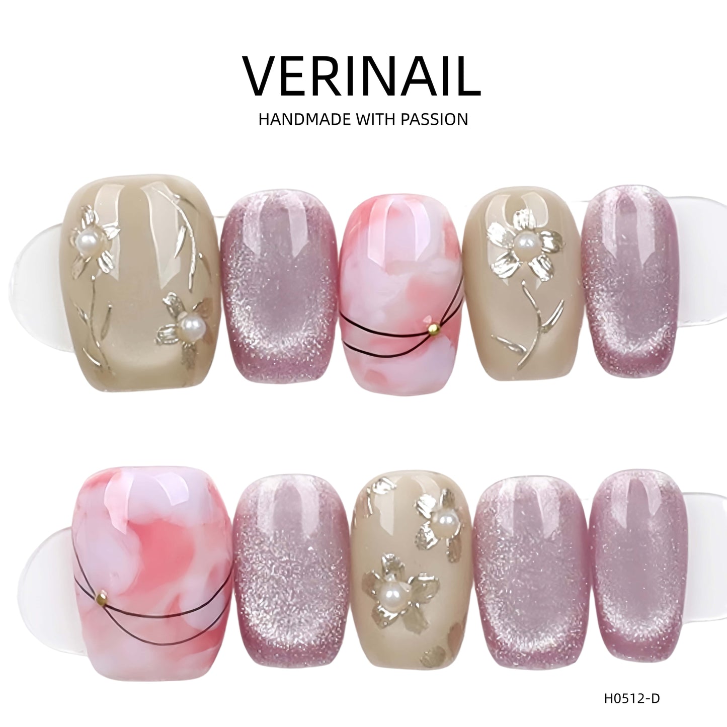 Press On Nails Style CHROME CH03