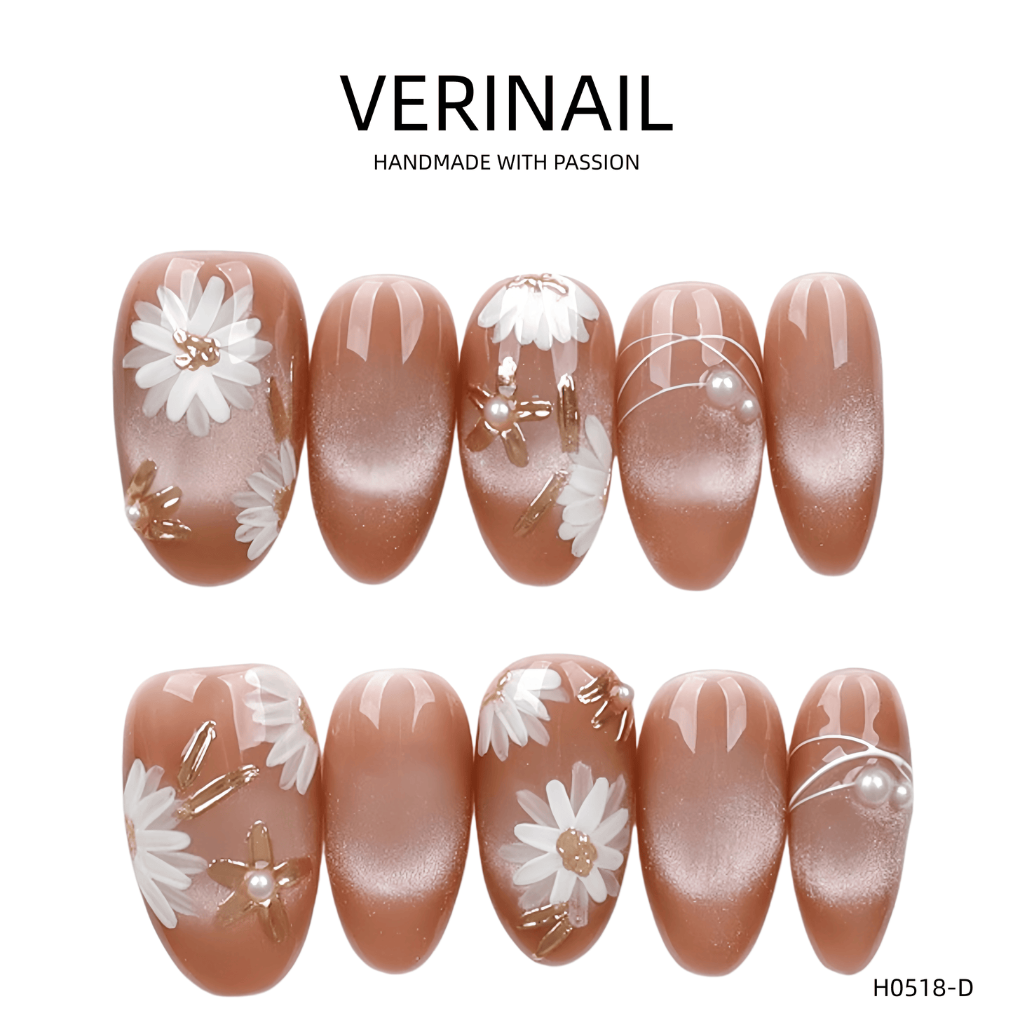 Press On Nails Oval-Long OL04