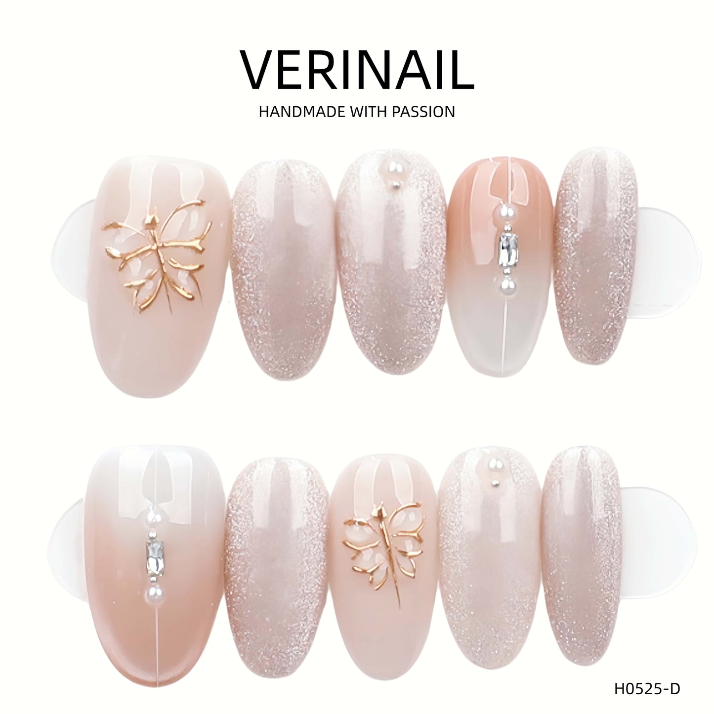 Press On Nails Oval-Long OL07
