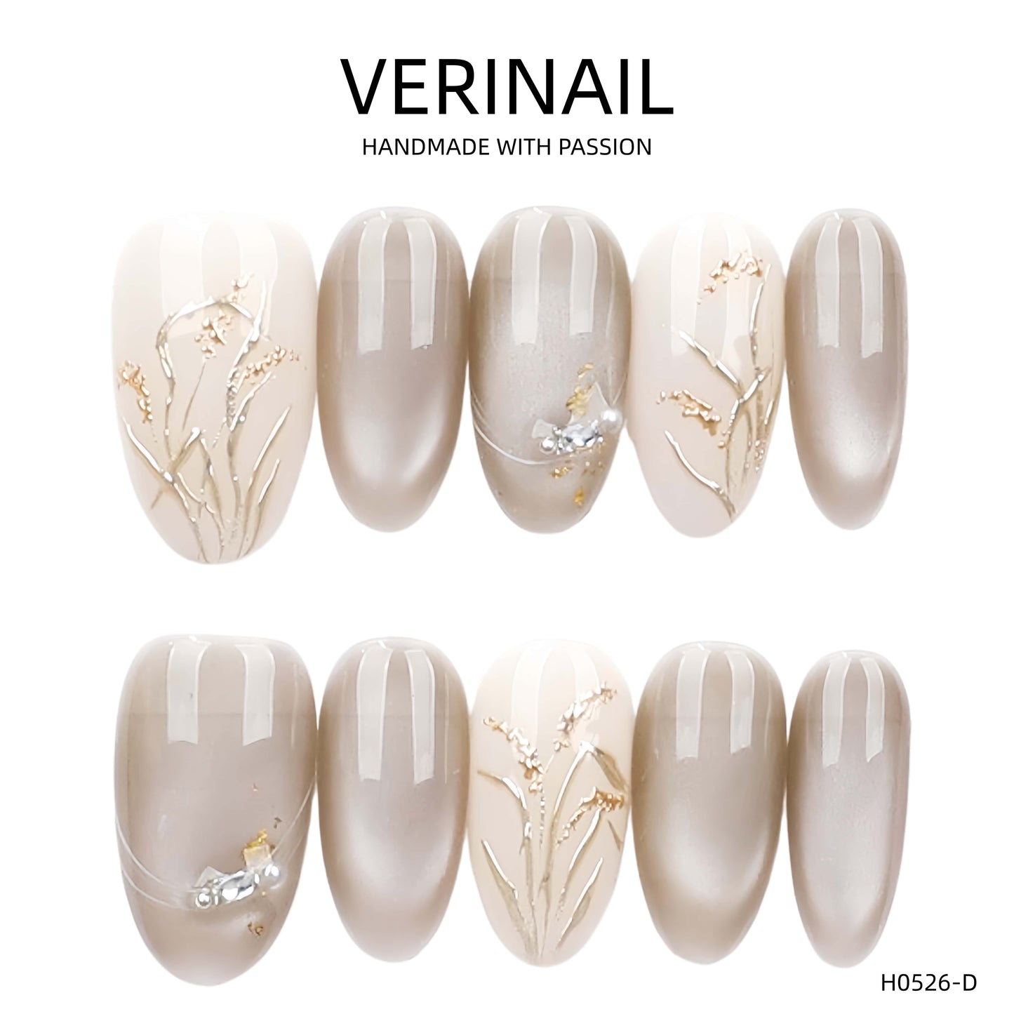 Press On Nails Oval-Long OL07